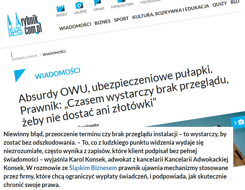 Brak przeglądów może kosztować wszystko – prawnik ostrzega przed pułapkami w OWU